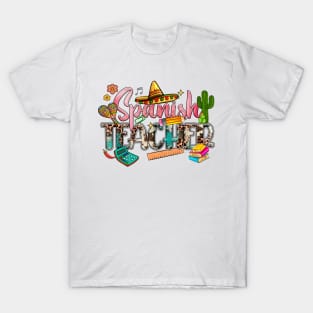 Spanish Teacher Language Western Cinco de Mayo T-Shirt